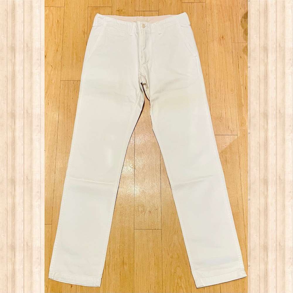 NWOT【UNIQLO】Mens White Chinos☆